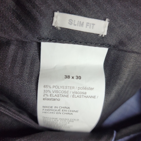 PERRY ELLIS PORTFOLIO TRAVEL LUXE PANTS - Picture 7 of 7